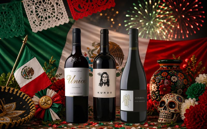 Top 8 vinos mexicanos para brindar el 15 de septiembre — de Adobe de Guadalupe a Santo Tomás