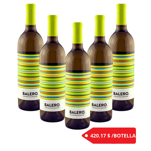 6 BOTELLAS BALERO BLANCO 750 ml - Enoterra Wine Market