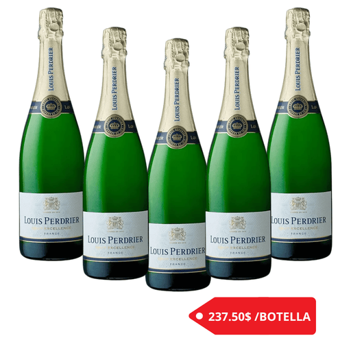 6 BOTELLAS LOUIS PERDRIER BRUT 750 ml - Enoterra Wine Market
