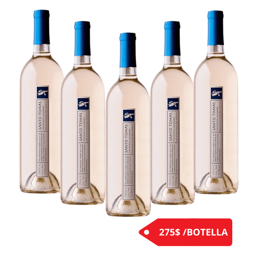 6 BOTELLAS SANTO TOMAS ST BLANCO COLOMBARD 750 ml - Enoterra Wine Market