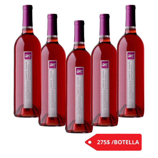6 BOTELLAS SANTO TOMAS ST GRENACHE ROSADO 750 ml - Enoterra Wine Market