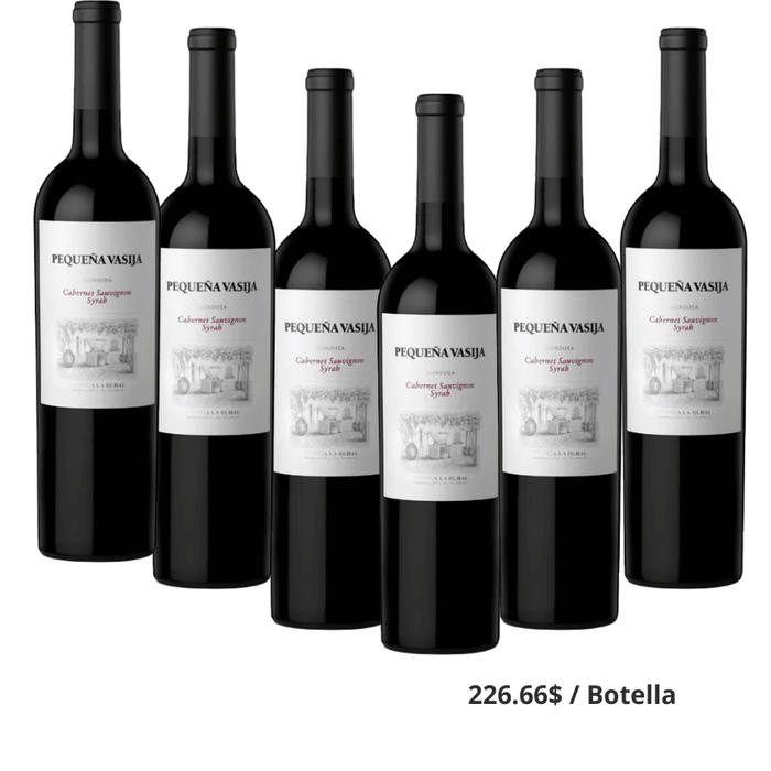 Pequeña Vasija Cabernet Sauvignon Syrah - Caja 6 botellas