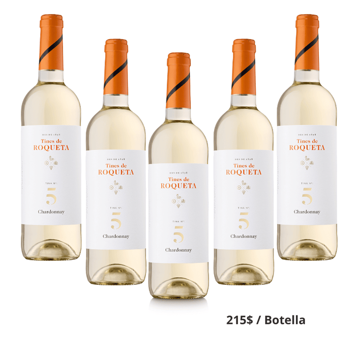Roqueta Chardonnay - Caja 6 botellas
