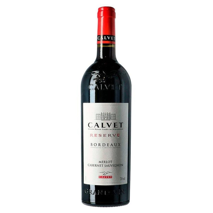 CALVET BORDEAUX RESERVE 187 ml 2018 - Enoterra Wine Market