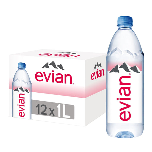 EVIAN PET 1000 ml - Enoterra Wine Market