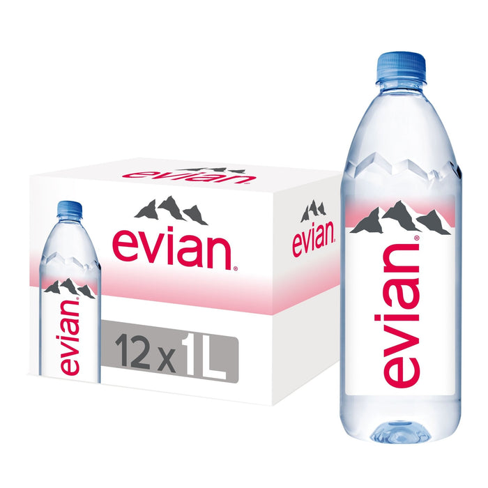 EVIAN PET 1000 ml - Enoterra Wine Market