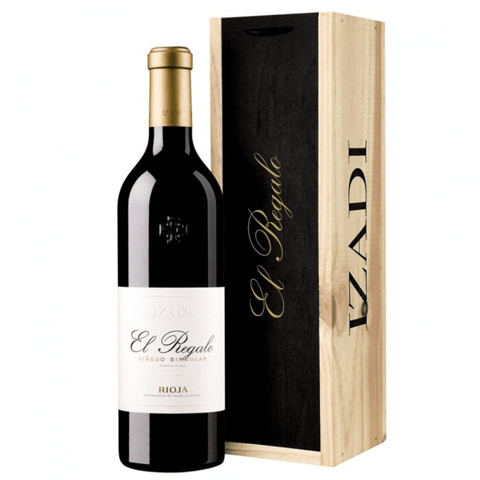 IZADI EL REGALO CAJA MADERA 750 ml