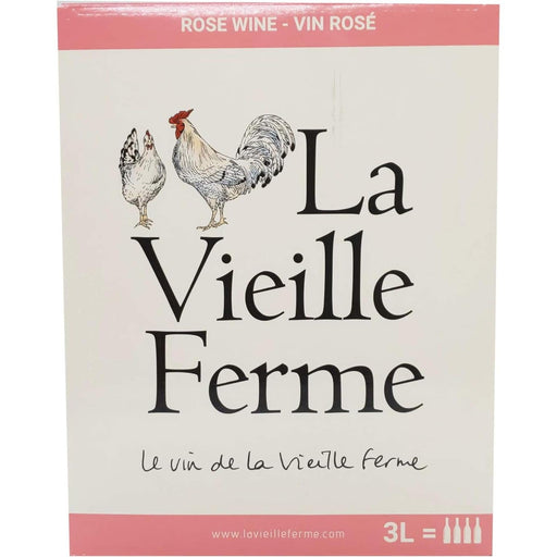 PERRIN LA VIEILLE FERME ROSE BAG IN BOX 3000 ml - Enoterra Wine Market